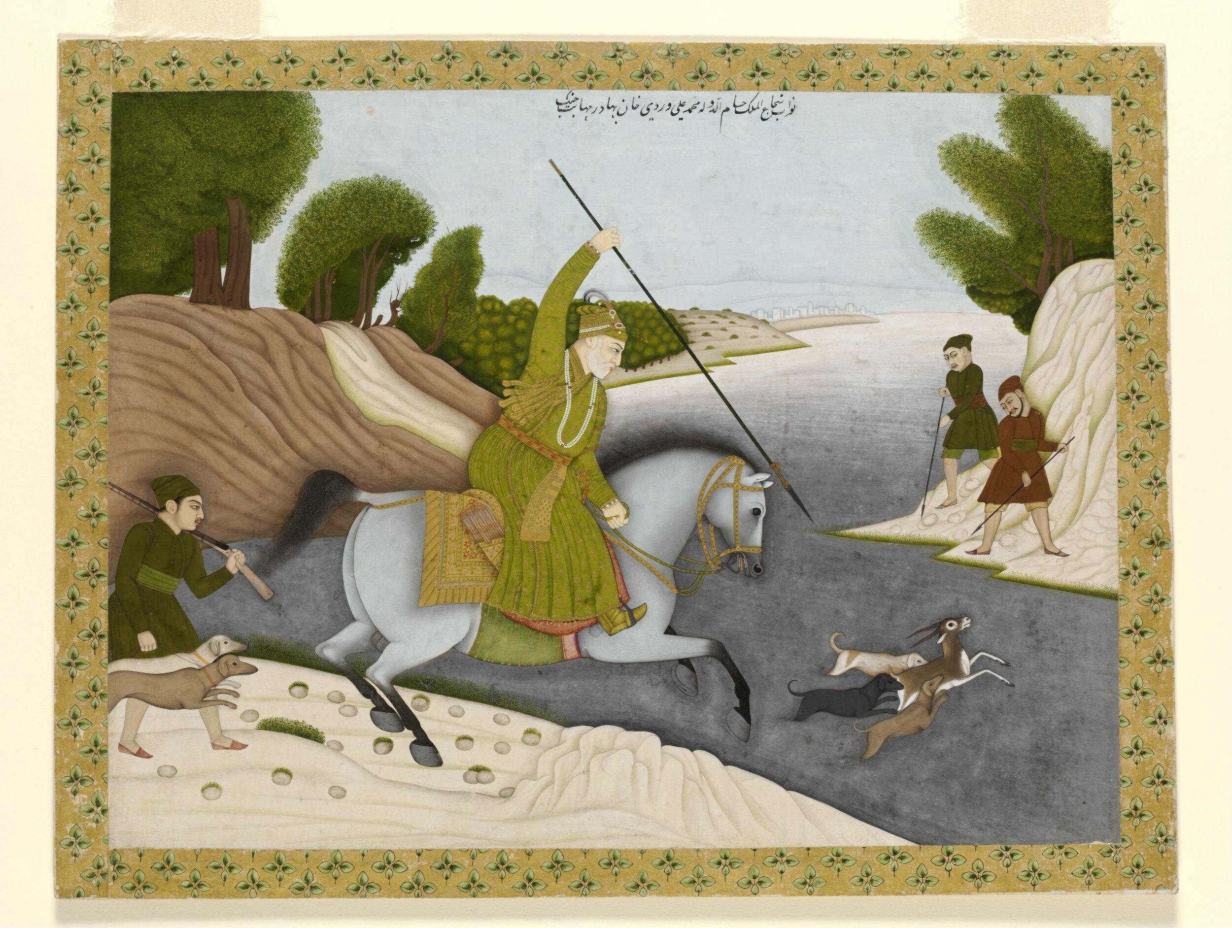 Nawab Alivardi Khan, cr. 1750, Murshidabad, India