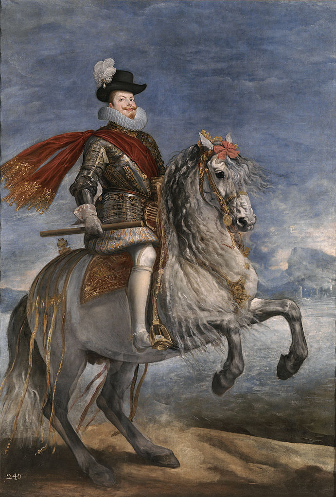 Philip III on Horseback, 1634-5, Diego Velázquez