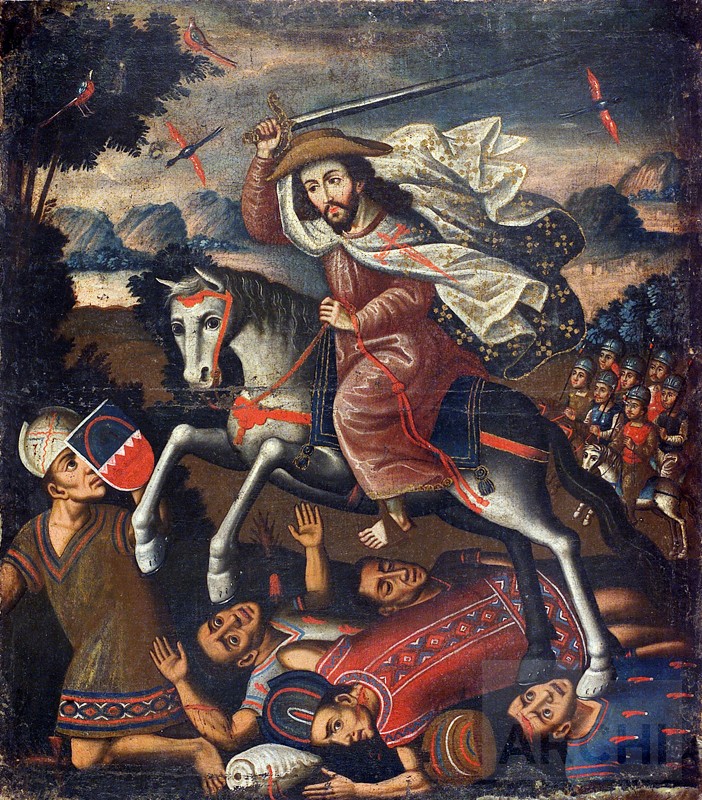 Santiago Mataindios, 18th century, Peru